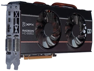 SCHEDA GRAFICA XFX RADEON HD 6950 2GB DDR5 256 BIT-1 X HDMI, 2 X DVI, 2X MINI DP - Foto 1 di 12