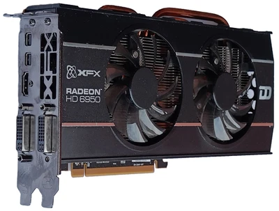 SCHEDA GRAFICA XFX RADEON HD 6950 2GB DDR5 256 BIT-1 X HDMI, 2 X DVI, 2X MINI DP - Immagine 1 di 4