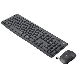 Logitech MK295 Silent Wireless Combo, QWERTY Pan Nordic Layout - Grey - Photo 1/9