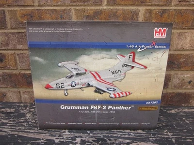 Hobby Master HA7203 1:48 DIECAST Model Grumman F9F-2 Panther ATU-206 LMITED ED. - Image 1 of 4