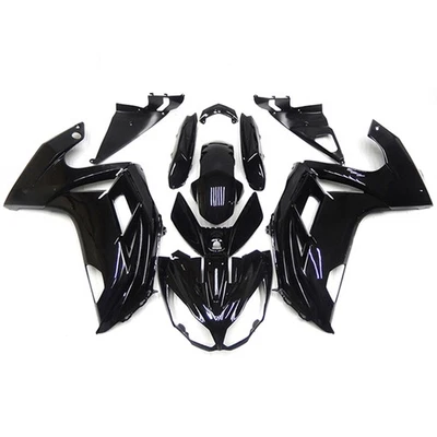Kit de carenado negro para carrocería de inyección ABS Kawasaki Ninja 650 ER-6F 2012-2016 Foto 1 de 4