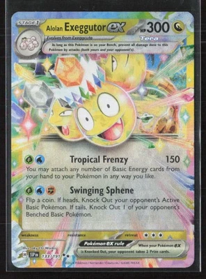 SV08: Surging Sparks #133/191 Alolan Exeggutor ex (T) - Image 1 of 2