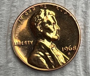 1968 S Lincoln Memorial Proof Cent BRILLIANT COIN MINT /UNC GEM - Picture 1 of 5