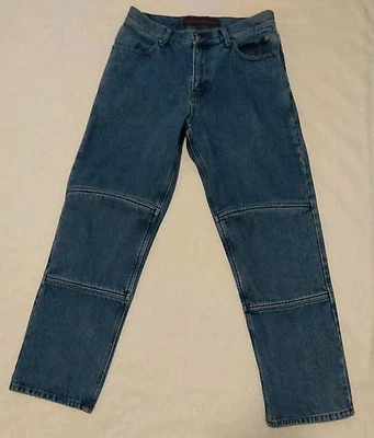 Jeans masculino Harley Davidson Guardian 30x30 lavagem média ótimo estado - Imagem 1 de 4