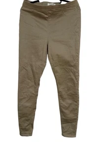 Marks & Spencer Women’s Dark Camel Jeggings – UK 14 – Stretch Trousers Sleek Fit - Picture 1 of 12