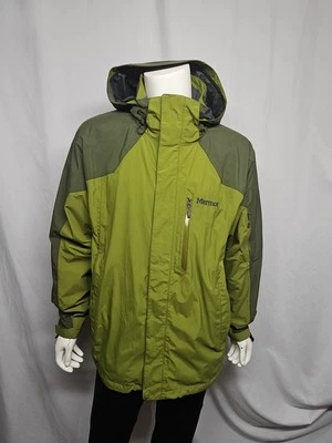Marmot Palisades Jacket Removable Hood Double Layer Lining Hip Length Size Large - Image 1 of 4