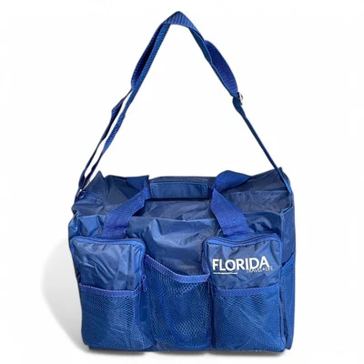 New Gear Travel Bag Medium Blue Tactical Messenger Duffle Pockets Shoulder Strap - Image 1 of 4