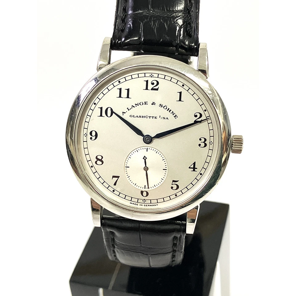 2002 A. Lange & Söhne 1815 Platinum 206.025, 35.9mm, Silver Arabic Dial, Box ... - Image 1 of 4