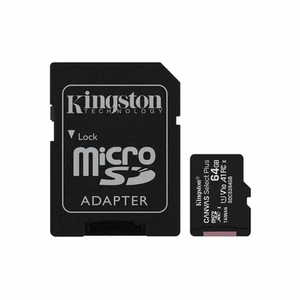 Kingston 64GB microSDXC Canvas Select Plus Class 10 Flash Memory Card SDCS2 - Photo 1 sur 3