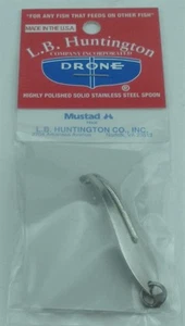 Huntington 00 Drone Spoon Stainless Steel Plain 1/0 1.75" - Picture 1 of 2