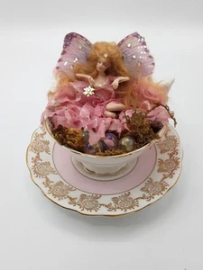Fairy In English Bone China Tea Cup - Picture 1 of 12