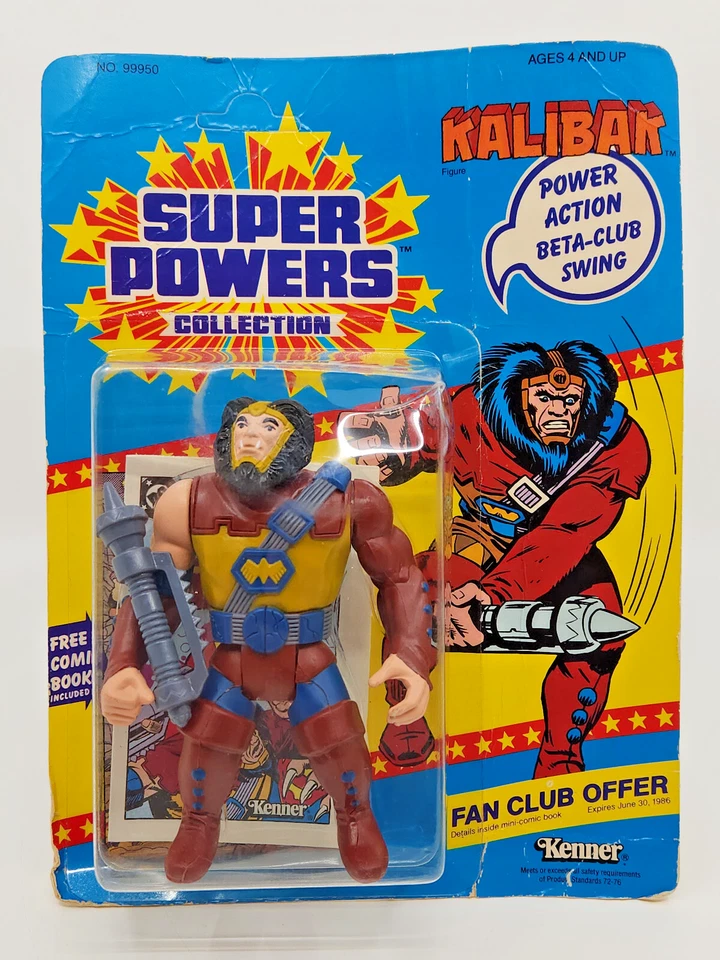 Kenner Super Powers Action Figure - Kalibak 23-Back - MOC MIP Unpunched - Image 1 of 4