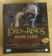 Topps LOTR Lord Of The Rings The Two Towers Update Box Factory Sealed 36 Pack