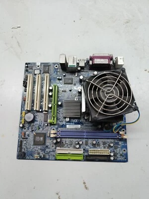 Gigabyte  8S661FXMTIU mother board + cpu - Image 1 of 4