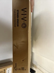 VIVO STAND-V001H Monitor Free-Standing Desk **NEW SEALED BOX** - Picture 1 of 2