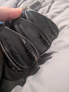 Good Right Cleveland RTX Zipcore Black Satin,Satin Wedge Set.50,54,58.Tour Rack - Bild 1 von 8