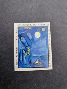 Sénégal Non dentelé neuf** MNH-Imperf  N° PA 128  Tableau de Marc Chagall  - Picture 1 of 1