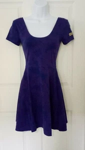 Vestido ROSA Victoria's Secret HUSKIES Púrpura Talla XS Manga Corta Patinador Línea A - Imagen 1 de 4