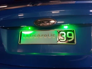 Luces LED verdes con matrícula FT86 Scion FRS BRZ para Subaru Toyota 86 - Imagen 1 de 2