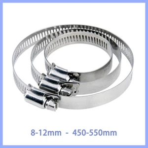 Hose Clips Pipe Clamps - Stainless Steel - Jubilee Type - 304SS - British Type - Picture 1 of 3