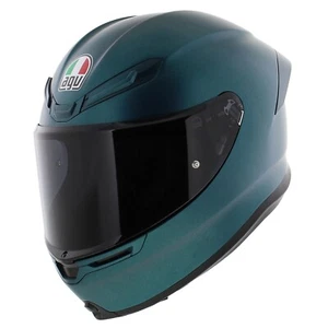 Agv K6 S Matt Petrolio, Full Face Motorcycle Helmet, New E2206! Fast Shipping! - Picture 1 of 29