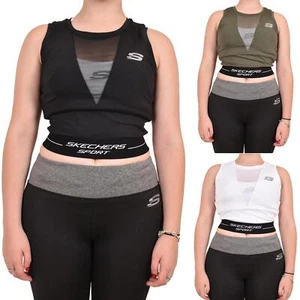 Chaleco de damas Sujetador deportivo Top Casual Elástico V-Neck Blusa sin mangas Gym Top - Imagen 1 de 24