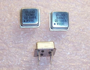 QTY (40) 70 MHz 1/2 SIZE OSCILLATORS 5V HCMOS/ LSTTL GXO-U100H/B-70.000MHz  - Picture 1 of 3
