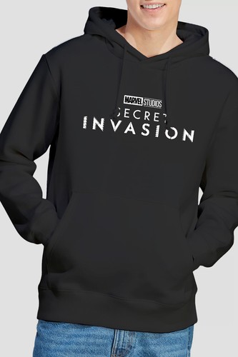 UNDERCOVER Felpa con cappuccio uomo Secret Invasion Logo S 2XL nera