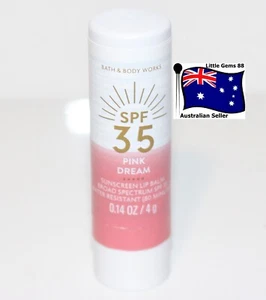 BATH & BODY WORKS Pink Dream Lip Balm 4grams SPF 35 - Picture 1 of 1