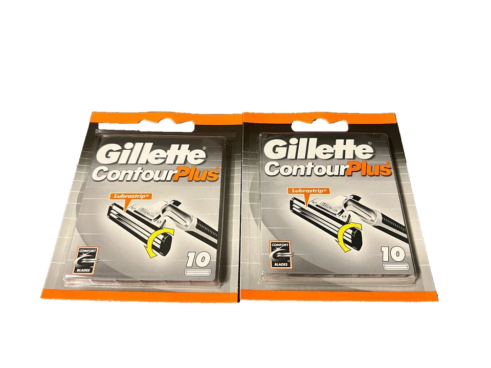 20xGillette Contour Plus Rasierklingen - OVP-NEU