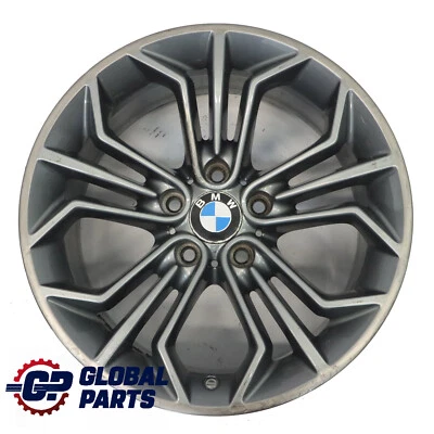 BMW X1 E84 Wheel Rim Alloy Ferricgrey 18" Honeycomb Styling 323 9J ET:41 6789148 - Image 1 of 4
