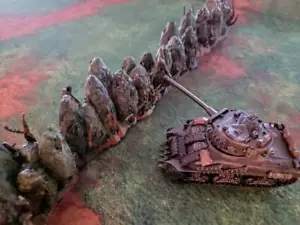 Interlocking Hedgerow Bocage System - War Games And Dioramas - 28 mm 1/56 Scale - Picture 1 of 6