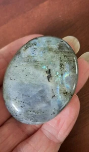 Labradorite Palm Pocket Stone - Picture 1 of 6