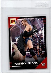 Panini 2022 WWE debut internacional exclusivo Red Roderick Strong - Imagen 1 de 2