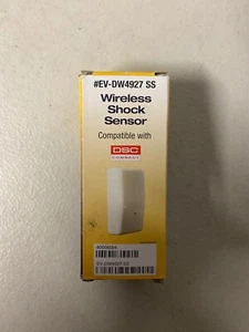 Brand New "2" DSC EV-DW4927 SS Wireless Shock Sensor with Contact - Picture 1 of 2