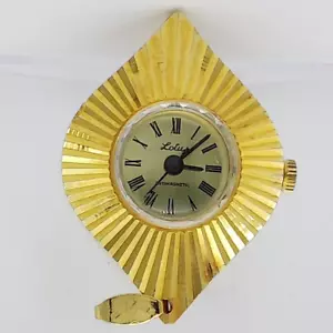 LOTUS Vintage Pocket Watch Mechanical Manual Rare Open Face 32mm - Picture 1 of 3