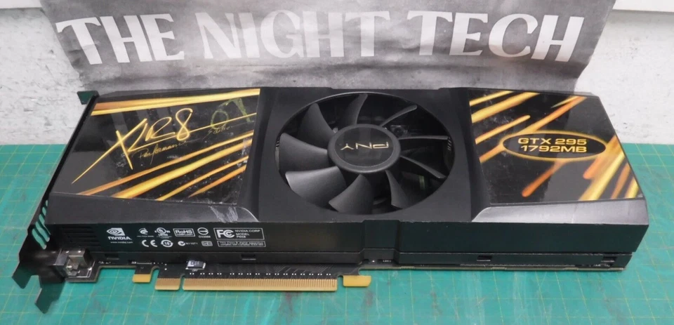Tarjeta de gráficos PNY NVIDIA GeForce GTX 295 1792MB P658 DDR3 G3D Foto 1 de 4