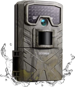 Trail Camera, 20MP 1080P Hunting Camera with Low Glow IR LED Night Vision Motion - Picture 1 of 8