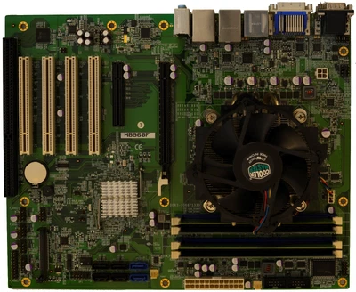 Industrie-MB IBASE MB960F LGA1155, ISA, CPU Celeron G540 2,5 Ghz, 8GB DDR3 - Bild 1 von 2