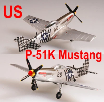 Easy Model 1/72 US P-51K Mustang  6ACA 1ACG India 1945#37295 - Image 1 of 4