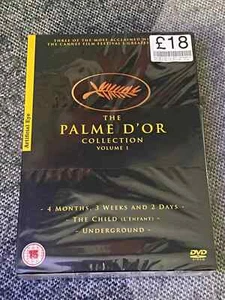 The Palme d'Or Collection Volume 1 DVD 3 FILMS UK R2/PAL - BRAND NEW SEALED - Picture 1 of 2