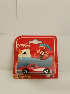 Majorette Coca-Cola 1958 Chevrolet Corvette Red A55 - Picture 1 of 1