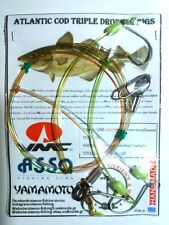 High Mid Low fishing rig-Triple Dropper rig-Bottom fishing of depth-VMC Hooks