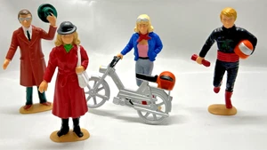 LGB G Pasajeros de pie 4 figuras 5048 niña moto turista jinete - Imagen 1 de 6