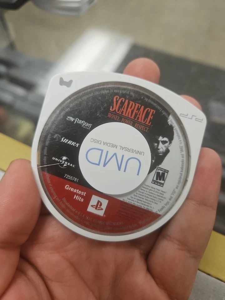Scarface: Money Power Respect Sony PSP, 2006 UMD Game Disc Only - Image 1 of 1