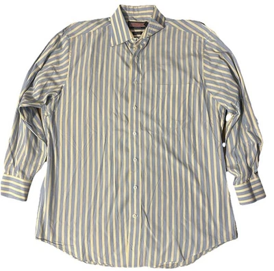 Camisa retro con botones de algodón de 2 capas Vineyard Vines para hombre 15,5/34 Shep & Ian 100’s Foto 1 de 3