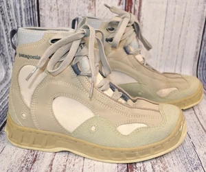 Patagonia Marlwalker Wading Fly Fishing Boots Beige/Taupe Shoes Men’s Size 7 US - Picture 1 of 8