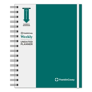 FranklinCovey - Undated Planner | Weekly - Wire-Bound Planner (7” x 8.5” X 1”) - Picture 1 of 6