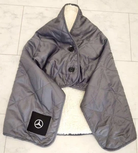 [Unbenutzt] Mercedes Benz Steppdecke Weiß × Grau - Bild 1 von 8