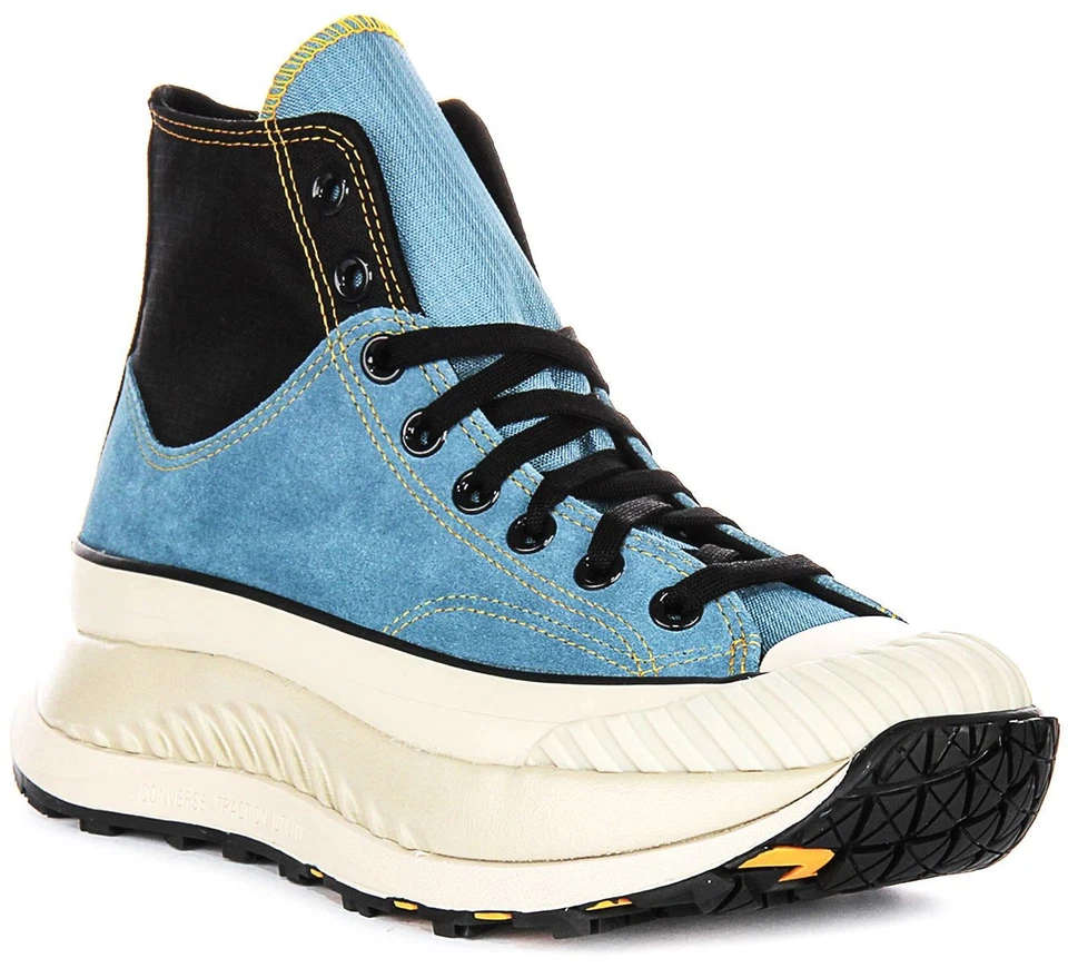 Converse A04523C Chuck 70 City Workwear Unisex Zapatilla Azul Amarillo UK 6 - 9 - Imagen 1 de 1